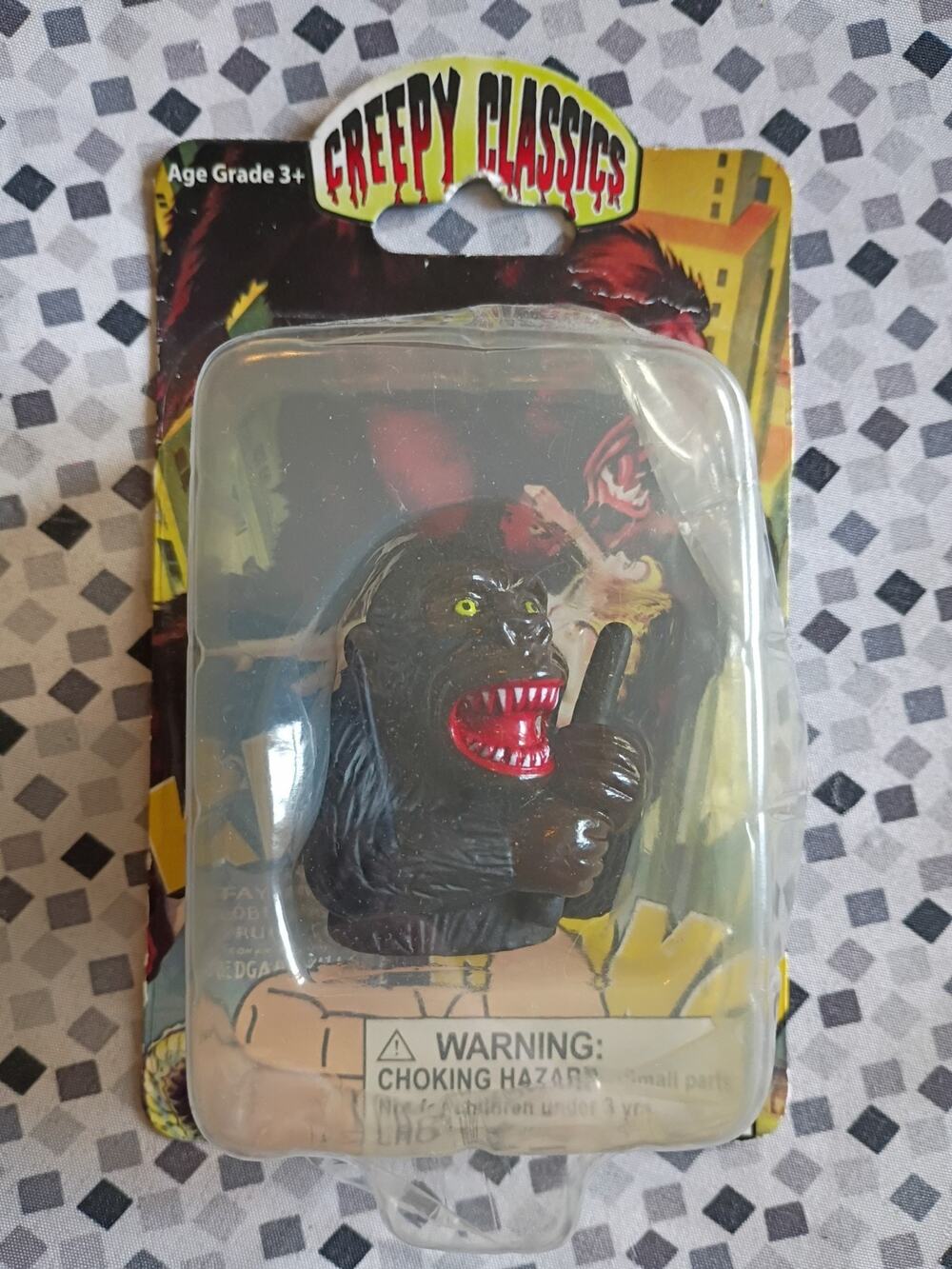 GODZILLA Creepy Classics King of The Lizards Finger Puppet 2006 New On Card
